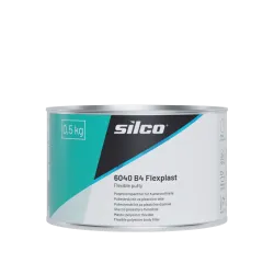 Szpachlówka na tworzywa sztuczne Silco 6040 Flexplast, 0,5 kg -