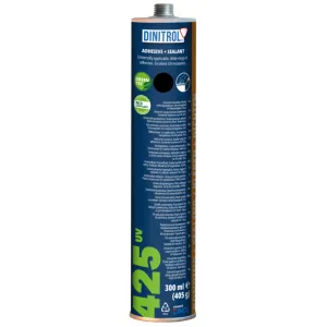 Klej uszczelniacz uniwersalny DINITROL 425 UV 300ml czarny