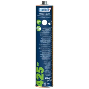 Klej uszczelniacz uniwersalny DINITROL 425 UV 300ml biały