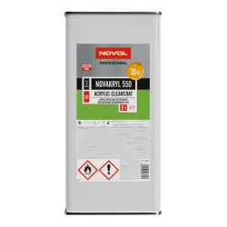 Lakier bezbarwny Novol NOVAKRYL 550 HS 5l szybkoschnący - Sklep ABRP