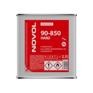 Novol 90-850 HARD Standard - utwardzacz do lakieru bezbarwnego 2.5l