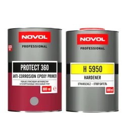 PODKŁAD EPOKSYDOWY Novol PROTECT 360 szary 1.6l komplet z utwardzaczem
