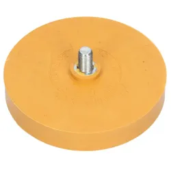 KRĄŻEK DO USUWANIA KLEJU GUMOWY ITALKO 88mm z adapterem  - Sklep ABRP