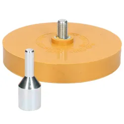 KRĄŻEK DO USUWANIA KLEJU GUMOWY ITALKO 88mm z adapterem  - Sklep ABRP