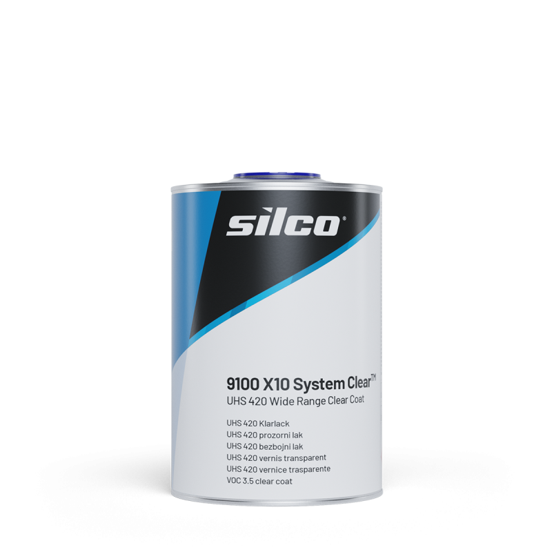 Lakier bezbarwny Silco 9100 X10 System Clear, UHS 1l