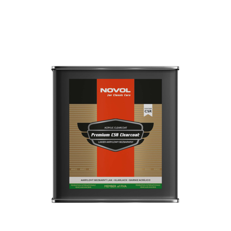 Novol for Classic Car PREMIUM CSR CLEARCOAT 3:1 - Lakier akrylowy bezbarwny 2.5l