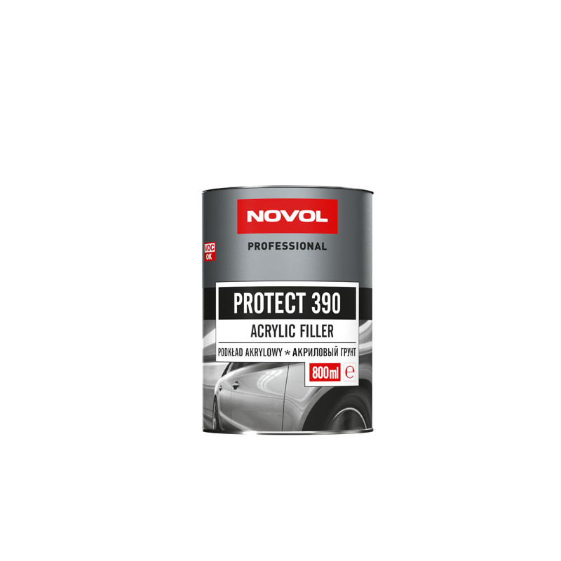 Novol PROTECT 390 Podkład akrylowy szary 800ml