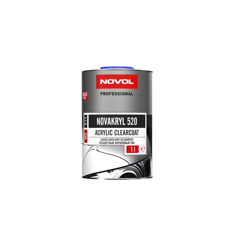 Novol NOVAKRYL 520 - akrylowy lakier bezbarwny VHS 1l