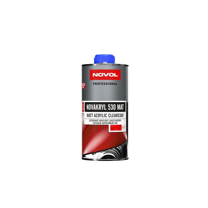 Novol NOVAKRYL 530 MAT - akrylowy lakier bezbarwny 1l