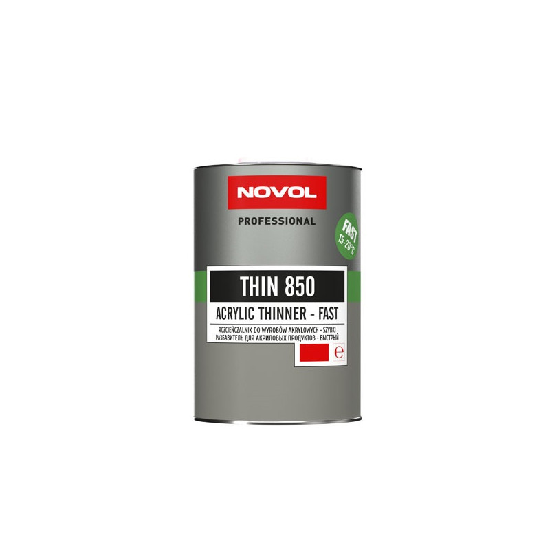 Novol THIN 850 rozcieńczalnik akrylowy szybki 500ml