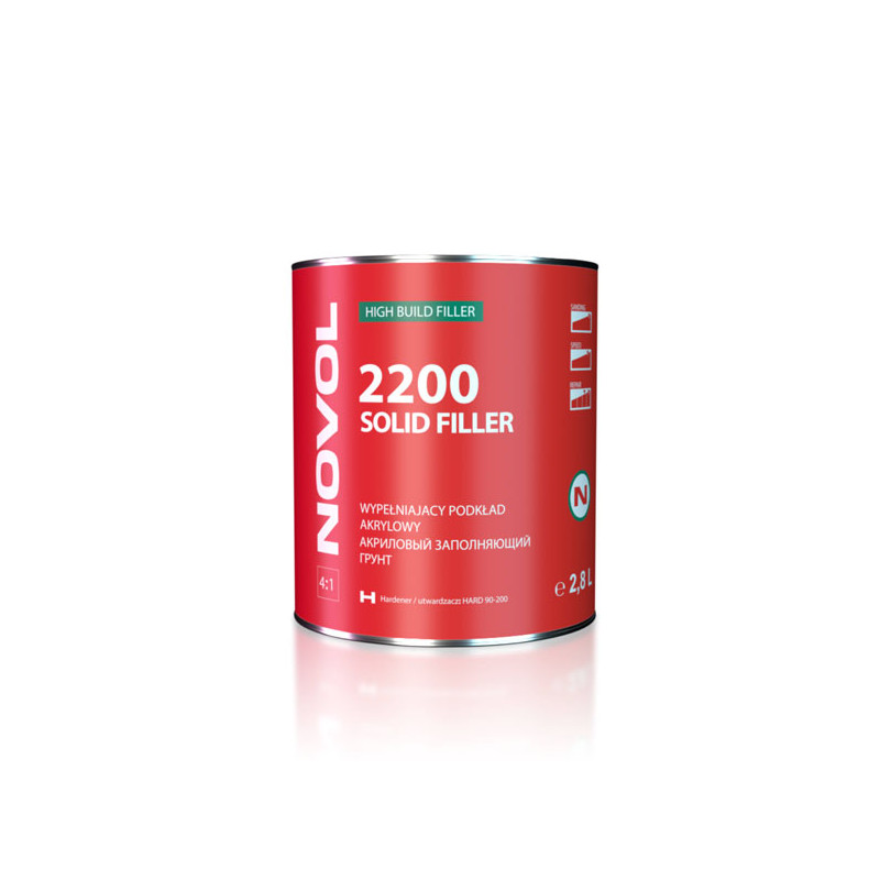 Novol Solid Filler 2200 Podkład akrylowy szary 2800ml