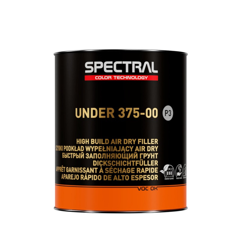 Novol Spectral UNDER 375-00 P3 Szybki podkład wypełniający szary 2,8l