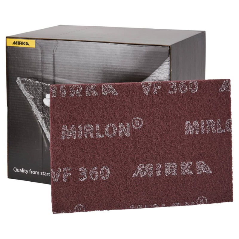 Włóknina ścierna MIRKA MIRLON 150mm x 200mm P360