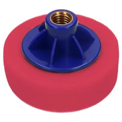 GĄBKA POLERSKA PAD POLERSKI MINI 80MM ITALKO czerwona z gwintem - ABRP