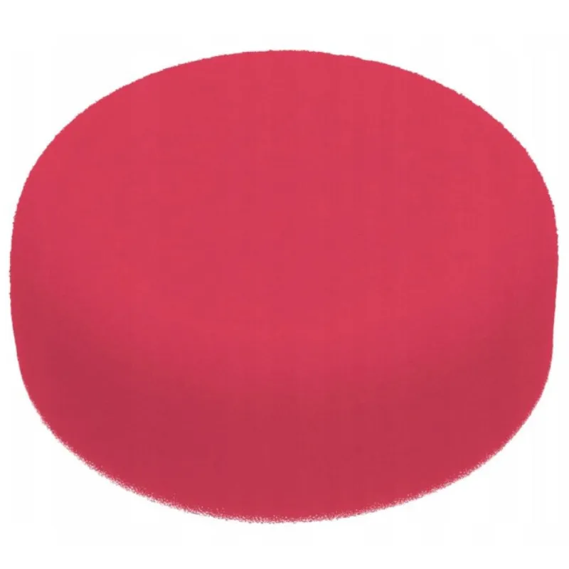 GĄBKA POLERSKA MINI 80mm średnio miękka ITALKO czerwona z gwintem - ABRP