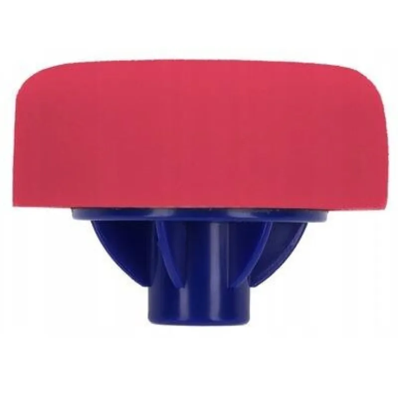 GĄBKA POLERSKA MINI 80mm średnio miękka ITALKO czerwona z gwintem - ABRP