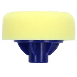 GĄBKA POLERSKA MINI 80mm średnio twarda ITALKO żółta z gwintem - ABRP