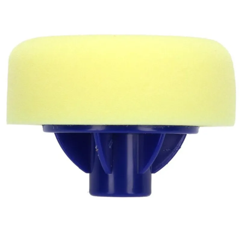 GĄBKA POLERSKA MINI 80mm średnio twarda ITALKO żółta z gwintem - ABRP