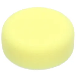 GĄBKA POLERSKA MINI 80mm średnio twarda ITALKO żółta z gwintem - ABRP