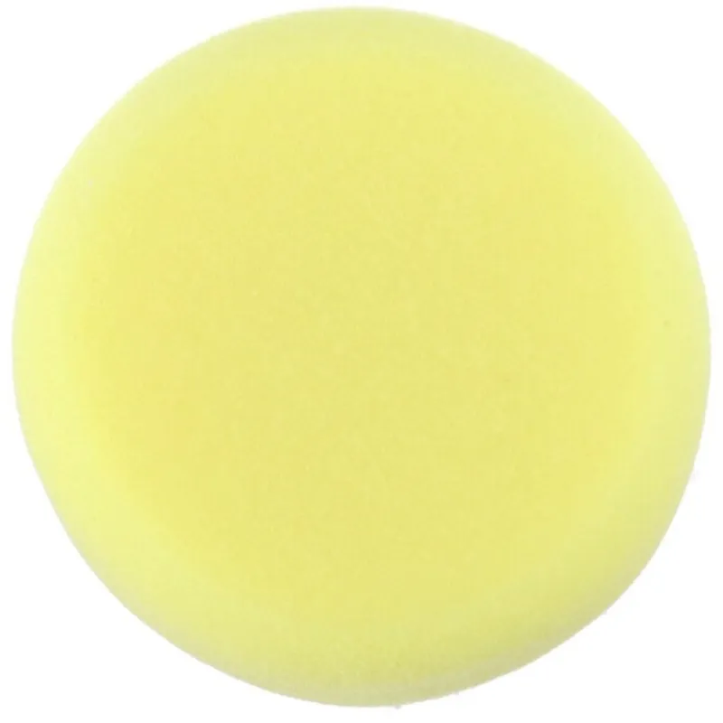 GĄBKA POLERSKA MINI 80mm średnio twarda ITALKO żółta z gwintem - ABRP