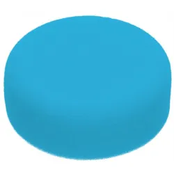 GĄBKA POLERSKA MINI 80mm twarda ITALKO niebieska z gwintem - ABRP