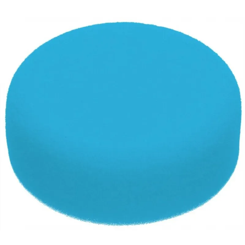 GĄBKA POLERSKA MINI 80mm twarda ITALKO niebieska z gwintem - ABRP