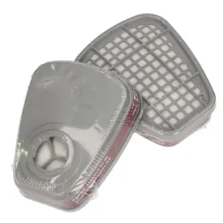 Półmaska Przeciwpyłowa Lakiernicza ITALKO rozmiar L KOMPLET - ABRP