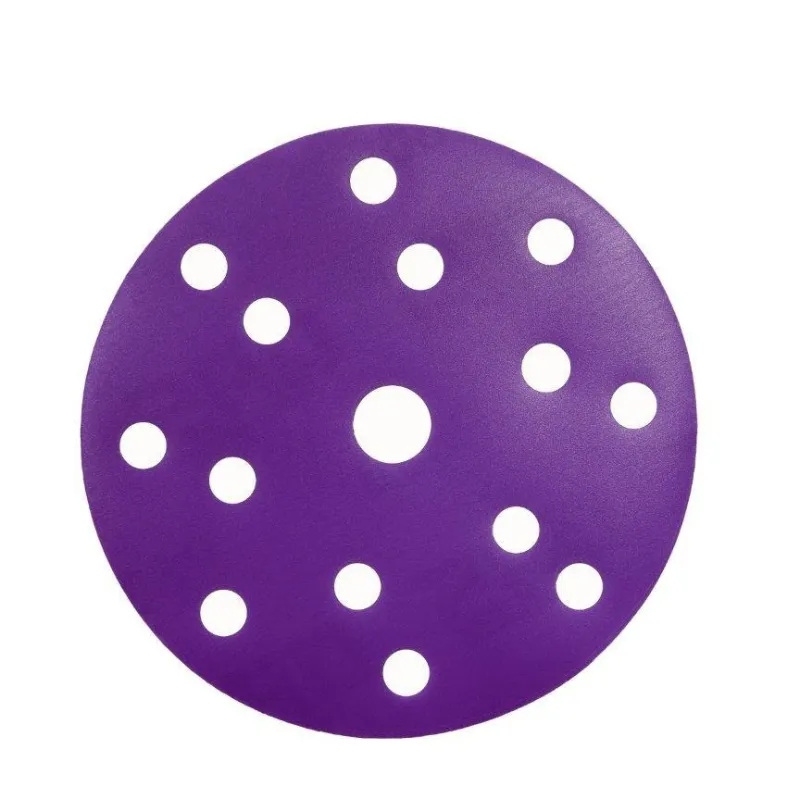 KRĄŻKI ŚCIERNE CERAMICZNE QRS CERAMIC na rzep 150mm 15otw. P400 - ABRP