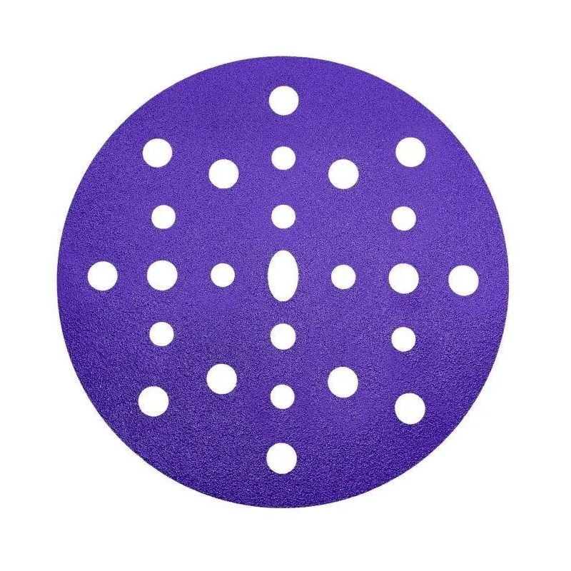 KRĄŻKI ŚCIERNE CERAMICZNE CARSYSTEM F23C na rzep P500 150mm 25otw. KRĄŻKI ŚCIERNE CERAMICZNE CARSYSTEM F23C na rzep P500 150mm 25otw.