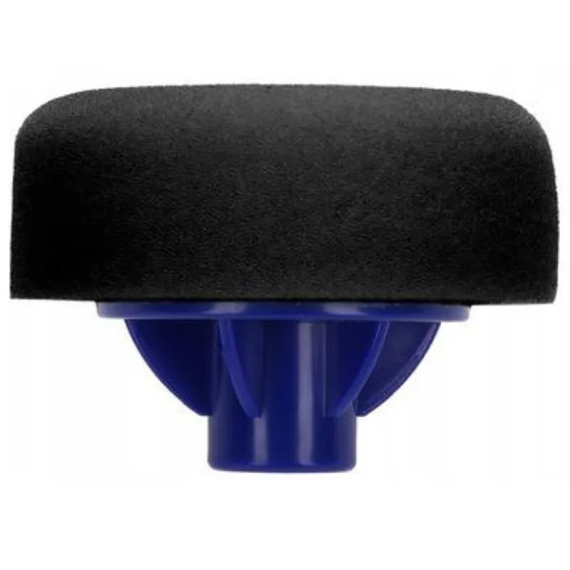 GĄBKA POLERSKA MINI 80mm miękka ITALKO czarna z gwintem - ABRP