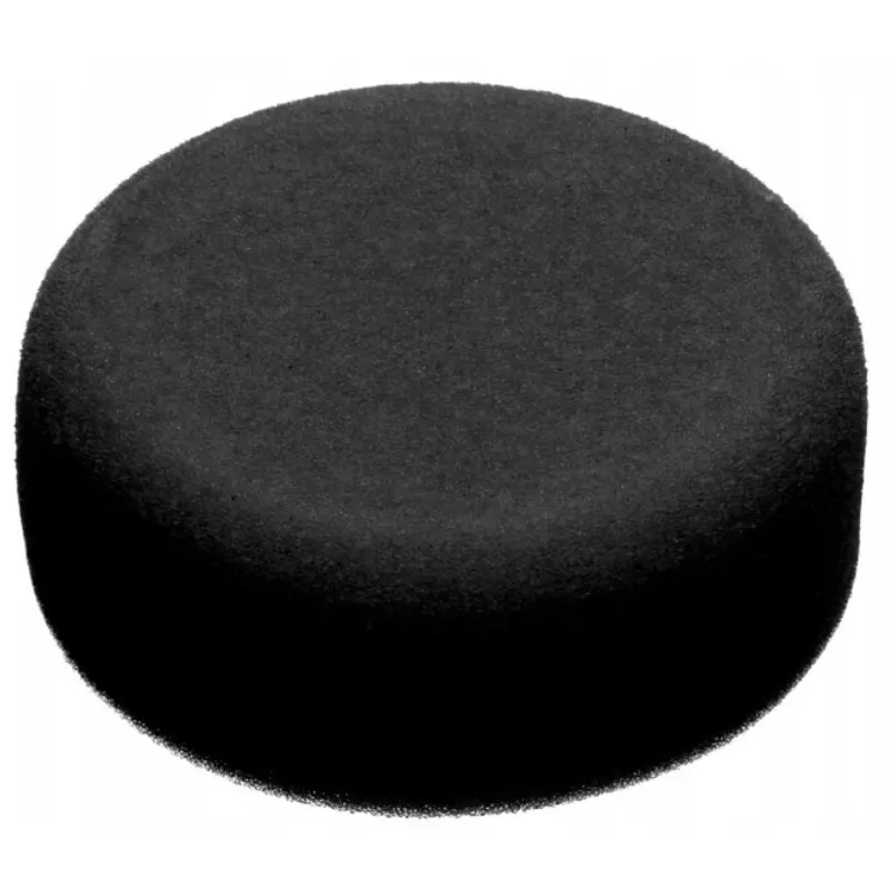 GĄBKA POLERSKA MINI 80mm miękka ITALKO czarna z gwintem - ABRP