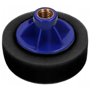 GĄBKA POLERSKA MINI 80mm miękka ITALKO czarna z gwintem