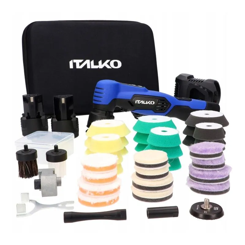 POLERKA AKUMULATOROWA MINI ITALKO IDA12-MINI 12V Dual Action zestaw - ABRP