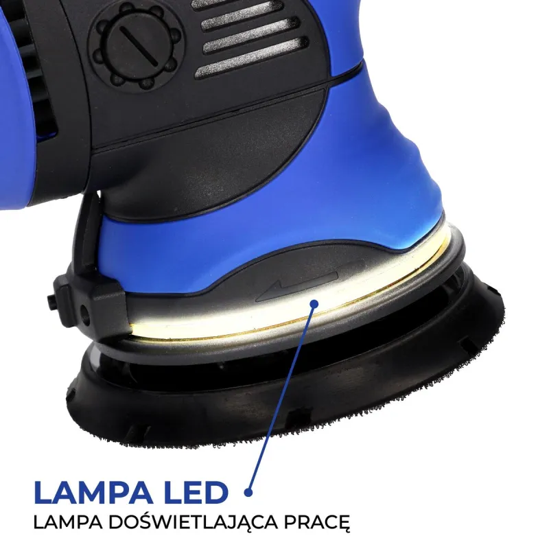 Polerka elektryczna Dual Action ITALKO IDA150-1 LED skok 21mm - ABRP