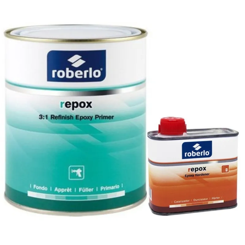 PODKŁAD EPOKSYDOWY ROBERLO REPOX 3:1 szary 1200ml komplet -  ABRP