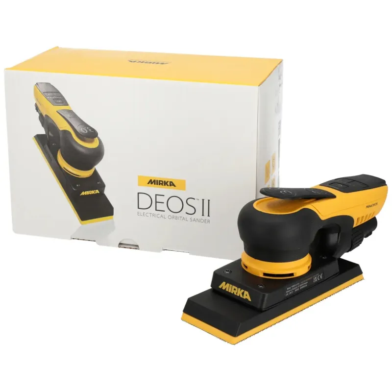 SZLIFIERKA ELEKTRYCZNA Mirka DEOS II 383 70 x 198 mm skok 3mm - ABRP