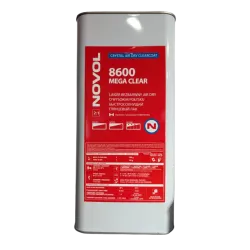 LAKIER BEZBARWNY AKRYLOWY SZYBKI Novol 8600 MEGA CLEAR 5l - ABRP