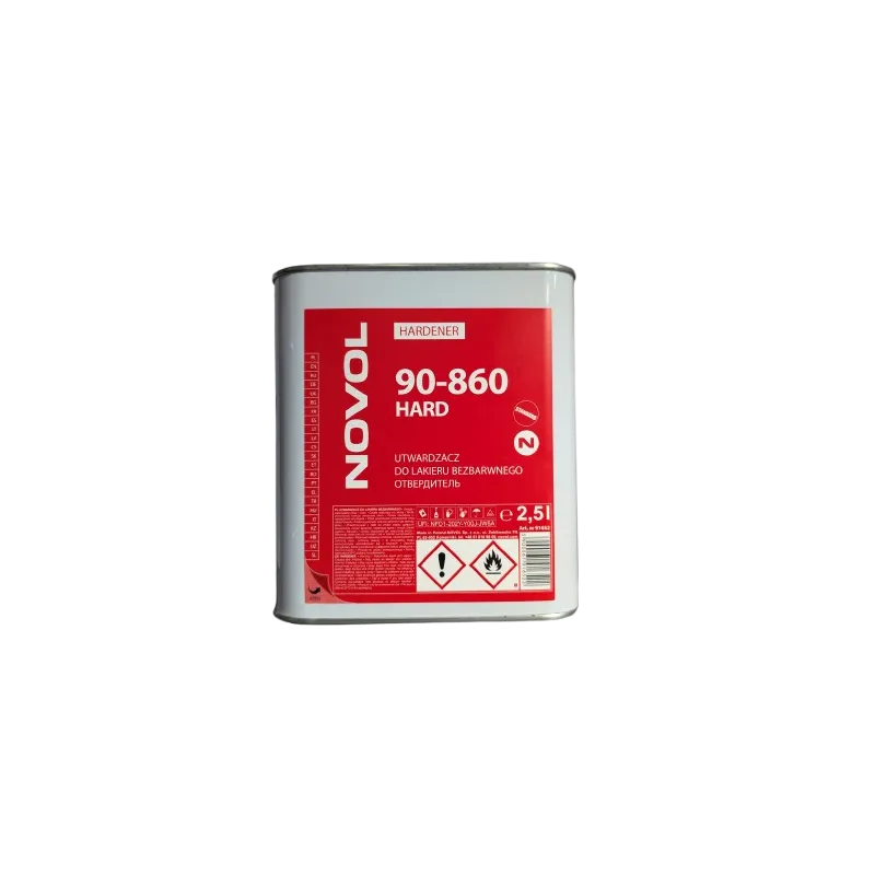 Novol 90-860 HARD utwardzacz do lakieru bezbarwnego Novol 8600 2500ml
