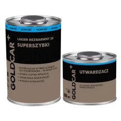 LAKIER BEZBARWNY SZYBKOSCHNĄCY SUPERSZYBKI GOLDCAR 1.5l kpl - ABRP
