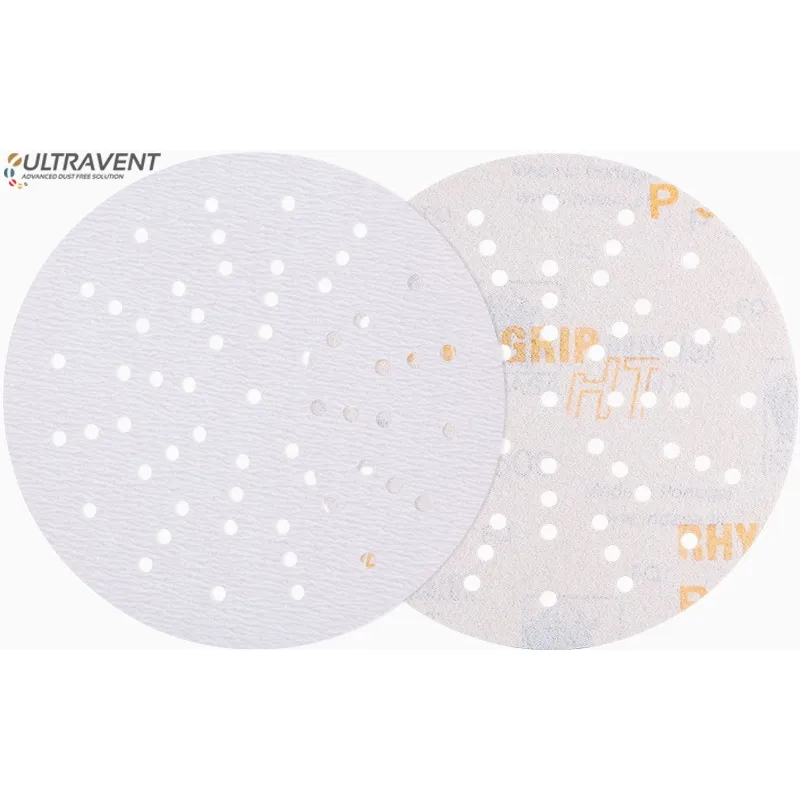 Krążek ścierny HT LINE ULTRAVENT na rzep INDASA 150mm P120 -