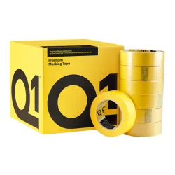 Taśma maskująca Q1 Premium, Żółta 36mm x 50 m - Sklep