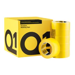 Taśma maskująca Q1 Premium, Żółta 48mm x 50 m - Sklep