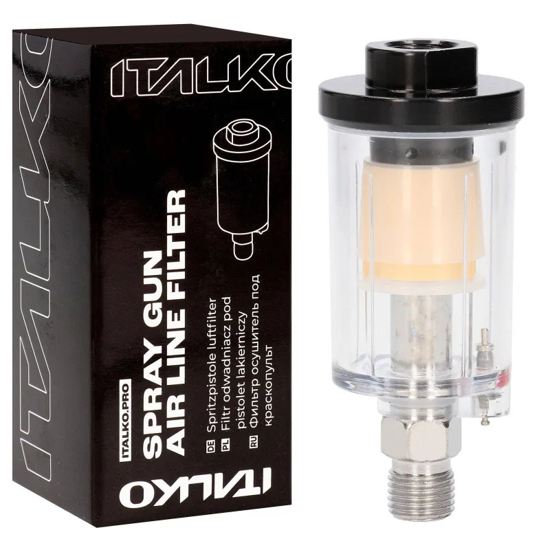 ILTR POD PISTOLET ODWADNIACZ ITALKO SEPARATOR OLEJOWO-WODNY 1/4" - Sklep ABRP