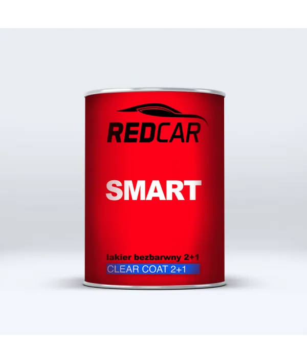 Lakier bezbarwny Redcar SMART 2:1 + utwardzacz FAST 1.5L