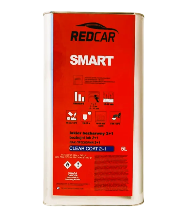 Lakier bezbarwny Redcar SMART 7.5L STANDARD