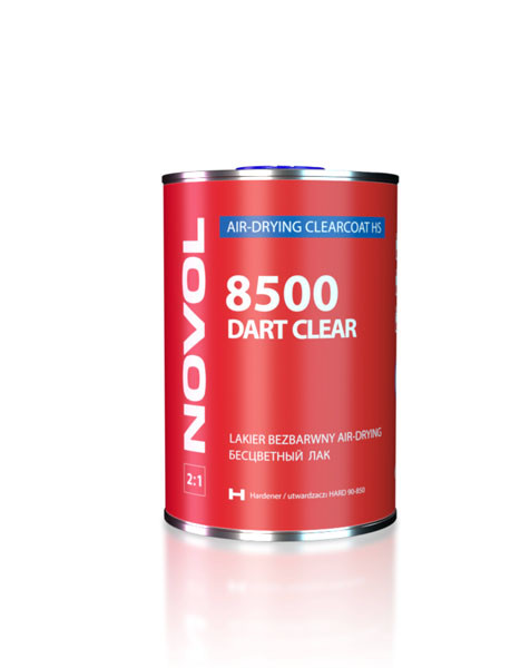 Lakier bezbarwny NOVOL DART CLEAR 8500 Air Dry 5L