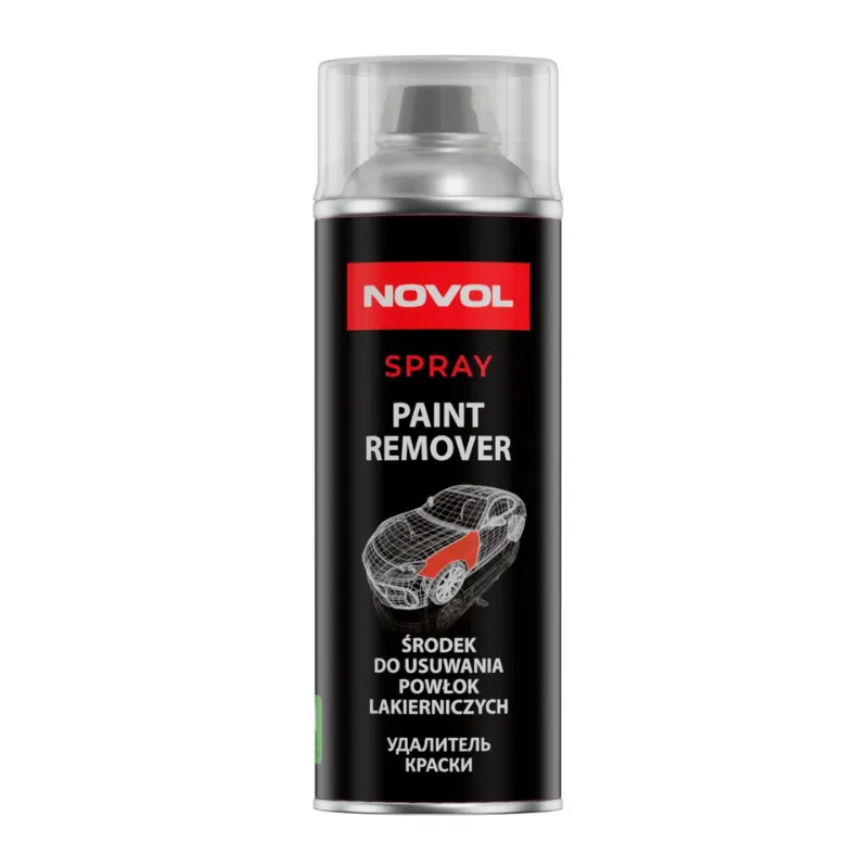 NOVOL PAINT REMOVER 400 ml spray środek do usuwania powłok lakierniczych